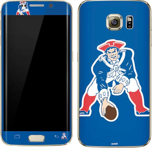 NFL New England Patriots Retro Logo Galaxy S7 Edge Skin